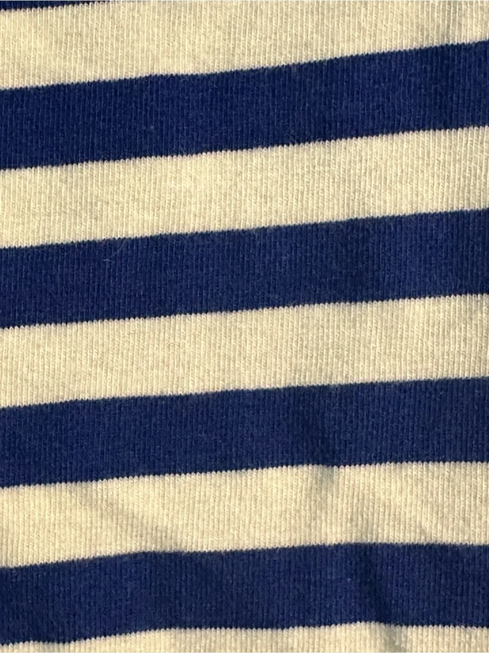 Michael Kors Navy & White Striped Tank Top with Zipper Accent